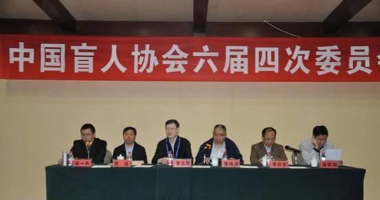中國盲人協會六屆四次會議在嘉興召開